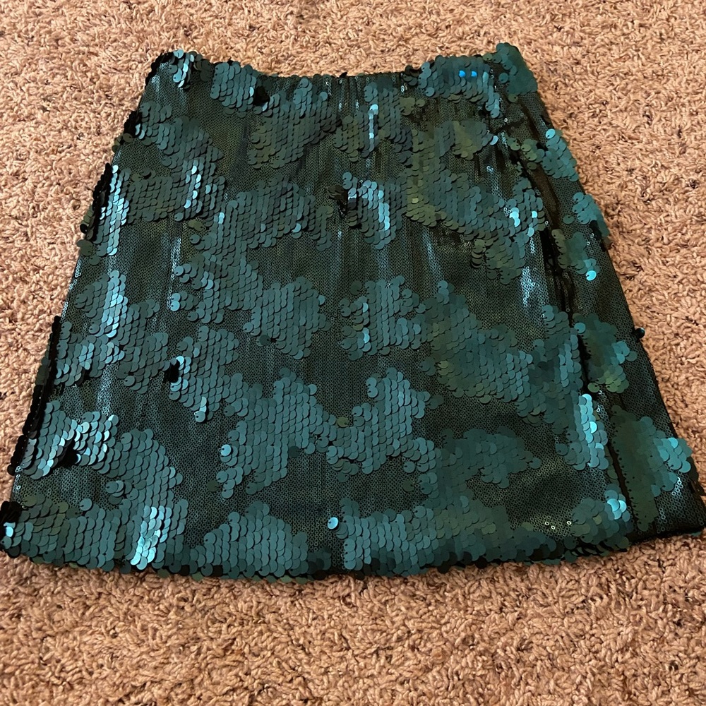 Sequin Mini Skirt
